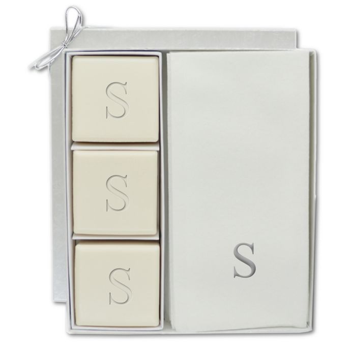 Eco Luxury Courtesy 4 Oz Aqua Mineral Spa Bars Gift Set In Silver