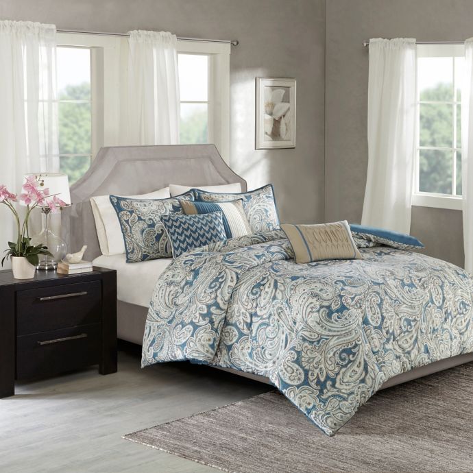 Madison Park Gabby 7 Piece Comforter Set Bed Bath Beyond