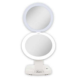 Zadro™ Next Generation 1X/10X Travel Compact Mirror in White