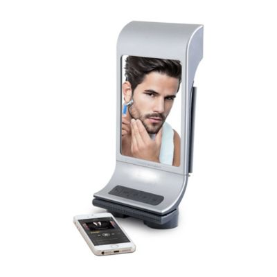 Zadro Z&#39;fogless&trade; LED Bluetooth Water Mirror in Silver