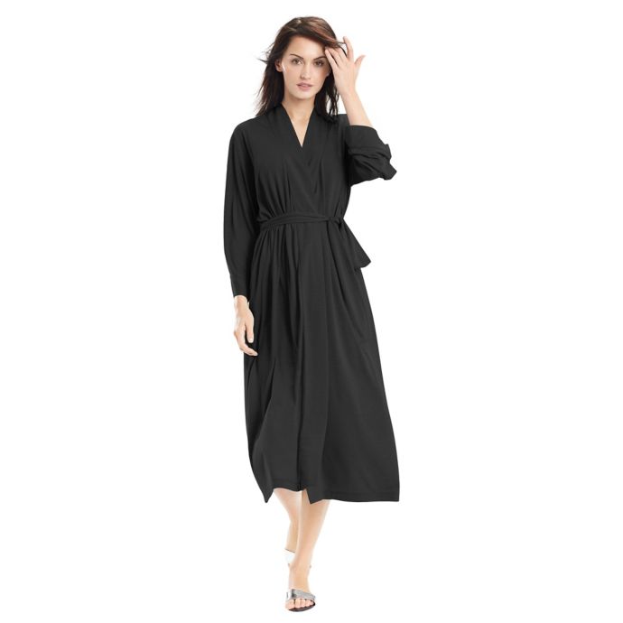 N Natori® Congo Jersey Knit Long Robe Bed Bath & Beyond