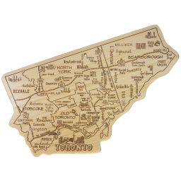 Totally Bamboo® My Place Toronto Cutting/Serving Board