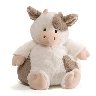 cow soft toy white black