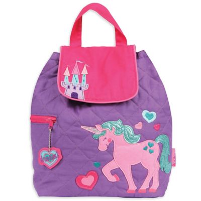 Stephen Joseph&reg; Unicorn Quilted Backpack in Pink