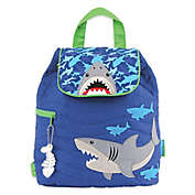 Stephen Joseph&reg; Shark Quilted Backpack in Blue