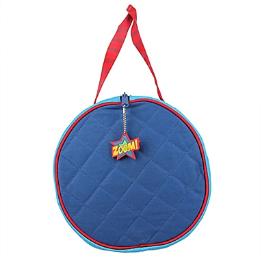Stephen Joseph&reg; Airplane Quilted Duffle in Blue. View a larger version of this product image.
