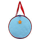 Alternate image 1 for Stephen Joseph&reg; Sports Quilted Duffle in Blue