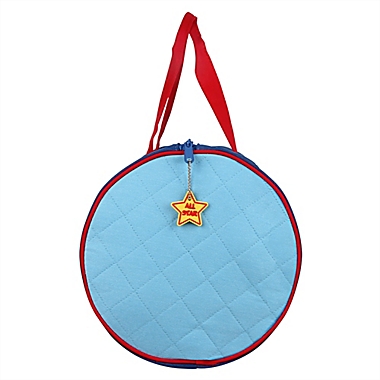 Stephen Joseph&reg; Sports Quilted Duffle in Blue. View a larger version of this product image.