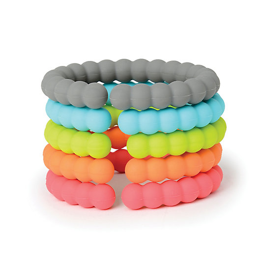 Alternate image 1 for chewbeads® Rainbow Silicone Links