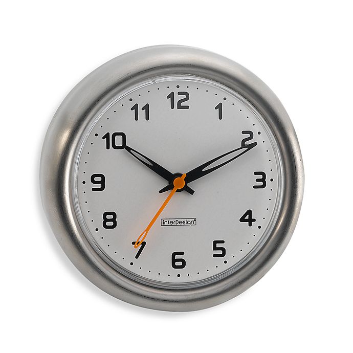 InterDesign® Forma Suction Clock 