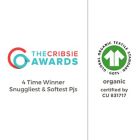 Alternate image 3 for Burt's Bees Baby&reg; Size 2T 2-Piece Rugby Stripe Organic Cotton Pajama Set in Navy