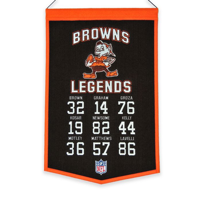 Nfl Cleveland Browns Legends Banner Bed Bath Beyond