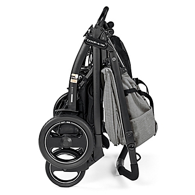 Peg Perego Book for Two Double Stroller in Atmosphere Grey. View a larger version of this product image.