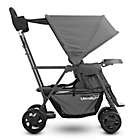 Alternate image 1 for Joovy&reg; Caboose Ultralight Graphite Stand-On Tandem Stroller in Grey