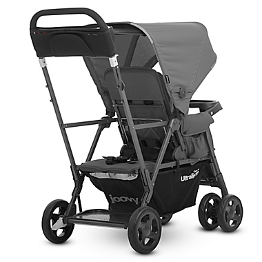 Joovy&reg; Caboose Ultralight Graphite Stand-On Tandem Stroller in Grey. View a larger version of this product image.