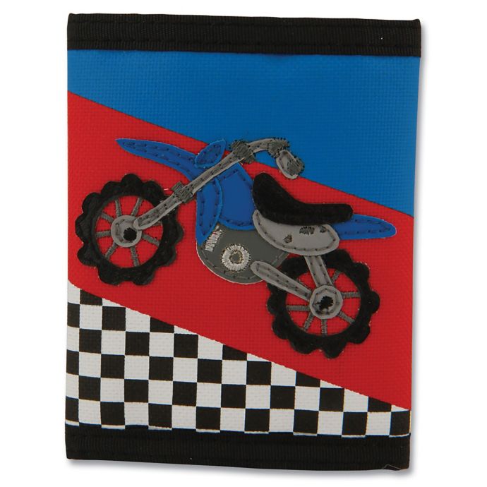 Stephen Joseph® Motocross Wallet in Black Bed Bath & Beyond