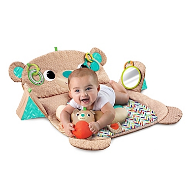Bright Starts&trade; Prop &amp; Play Tummy Time Bear Mat. View a larger version of this product image.