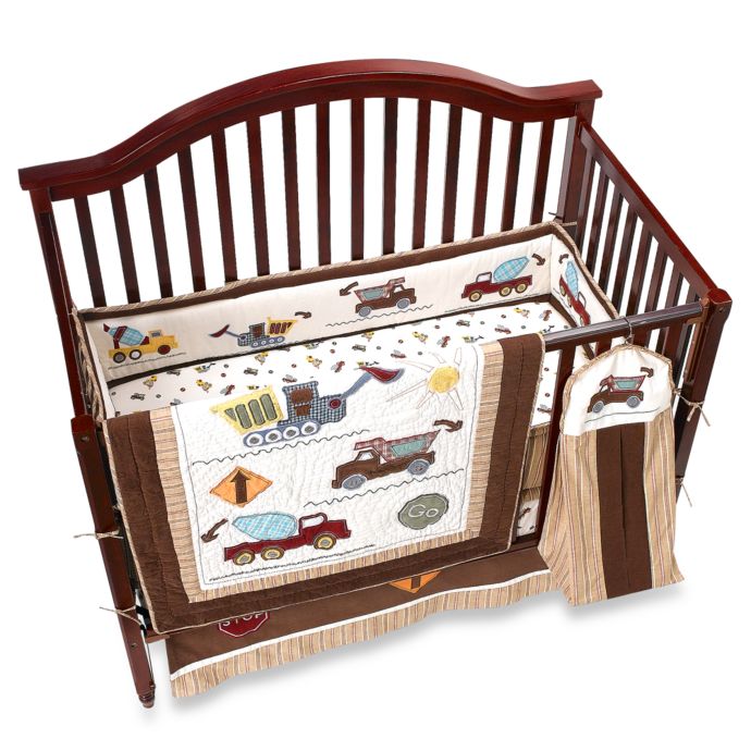 Kids Line Stop N Go 6 Piece Crib Bedding Set Bed Bath Beyond