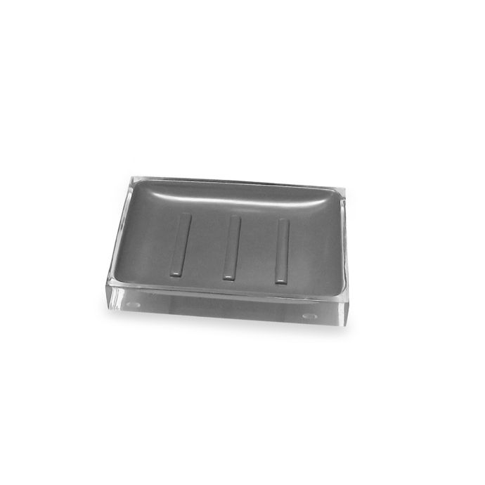 Memphis Grey Bath Soap Dish Bed Bath & Beyond