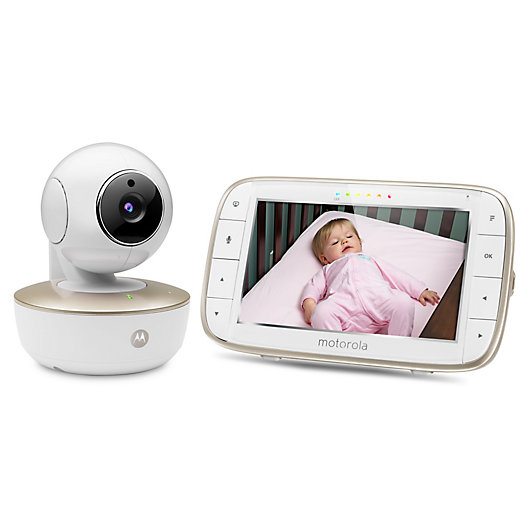 Alternate image 1 for Motorola® MBP855CONNECT 5-Inch Wi-Fi Video Baby Monitor