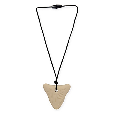 chewbeads&reg; Juniorbeads Sharktooth Pendant Necklace in Ivory. View a larger version of this product image.