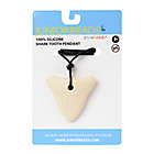 Alternate image 1 for chewbeads&reg; Juniorbeads Sharktooth Pendant Necklace in Ivory