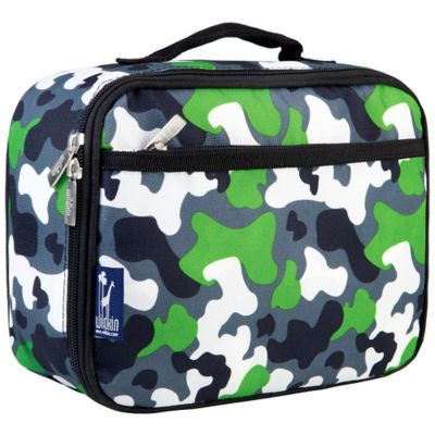 camouflage lunch bag