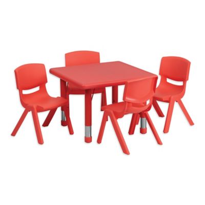 activity table and chairs