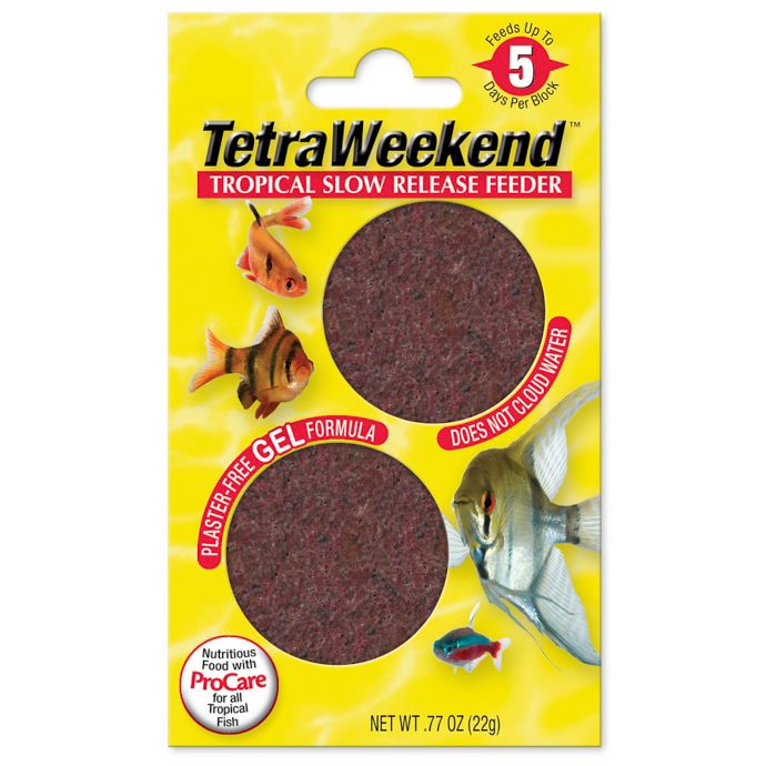 Tetraweekend Tropical Slow Release 5 Day Fish Feeder Bed Bath