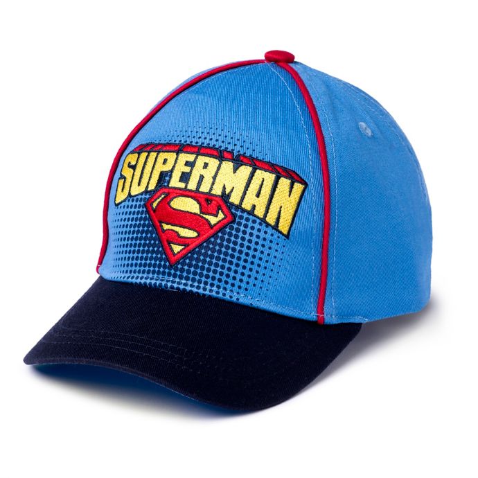 DC Comics™ Superman Baseball Hat in Blue buybuy BABY
