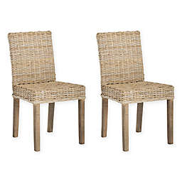 Safavieh Grove Rattan Side Chairs (Set of 2)