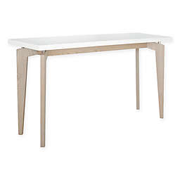 Safavieh Josef Console Table in White/Grey