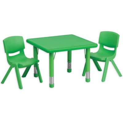 activity table and chairs