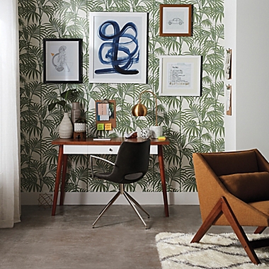 Graham & Brown Honolulu Wallpaper in Palm Green. View a larger version of this product image.