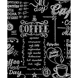 Graham & Brown Coffee Shop Wallpaper in Black/White