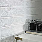 Alternate image 0 for Graham &amp; Brown Brick Paintable Wallpaper in White