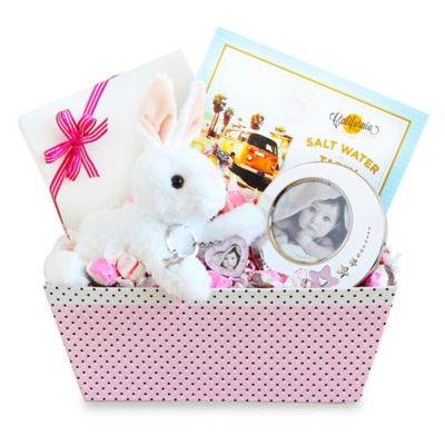 baby girl bath gift set