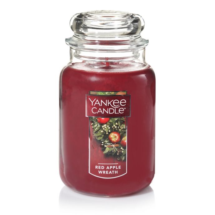 Yankee Candle® Housewarmer® Red Apple Wreath™ Candles | Bed Bath & Beyond