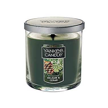 Yankee Candle&reg; Housewarmer&reg; Balsam and Cedar&trade; Small Tumbler Candle. View a larger version of this product image.