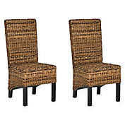 Safavieh Pembrooke Rattan Side Chair (Set of 2)