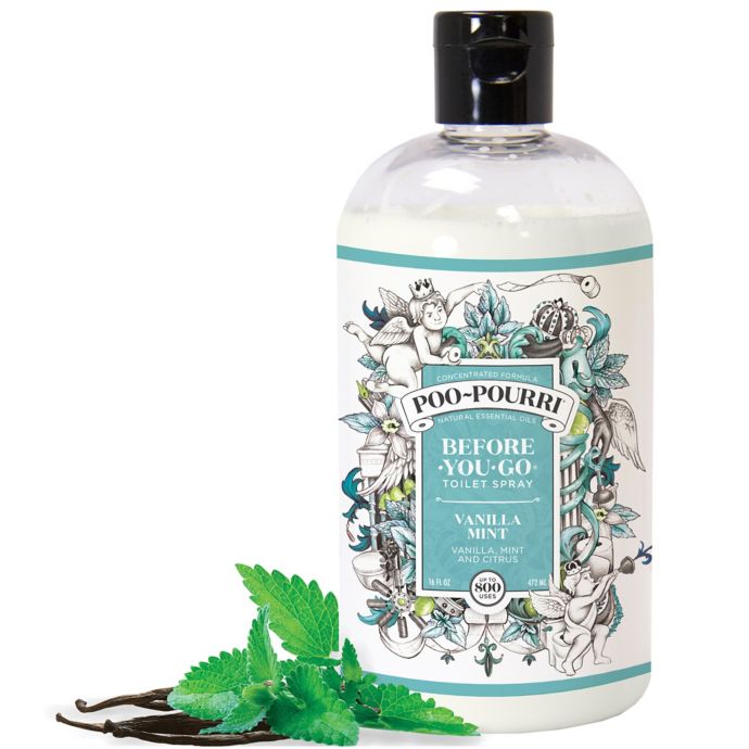 PooPourri® BeforeYouGo® Toilet Spray in Vanilla Mint Bed Bath and Beyond Canada
