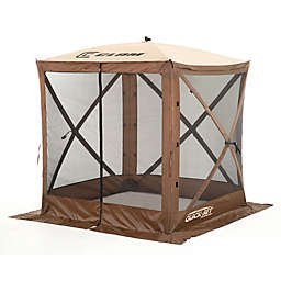 Clam Outdoors Quick-Set® Traveler™ Screen Shelter in Brown