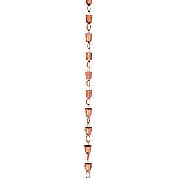 Good Directions Bluebell Rain Chain in Copper