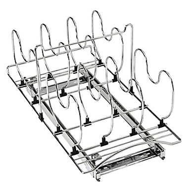 Lynk Professional Roll-Out Steel Cookware Organizer. View a larger version of this product image.