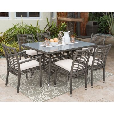 Safavieh Thessaly 5 Piece Outdoor Dining Set Bed Bath Beyond