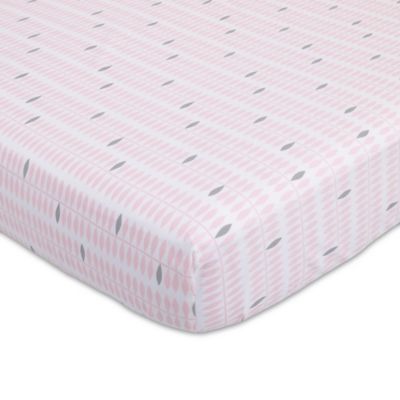 Petunia Pickle Bottom® Dreaming in Dax Fitted Crib Sheet in Pink | Bed ...