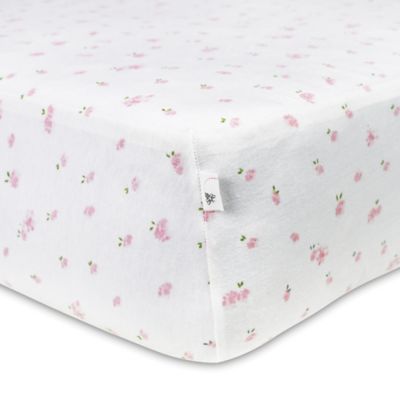 Burt S Bees Baby Butterfly Garden Organic Cotton Fitted Crib