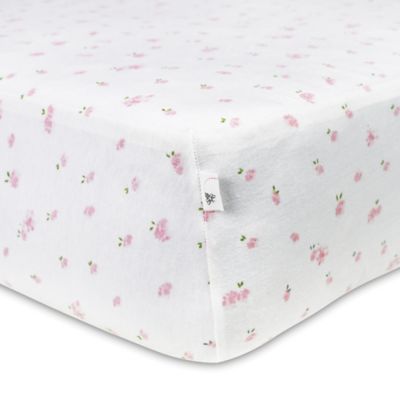 Burt S Bees Baby Butterfly Garden Organic Cotton Fitted Crib