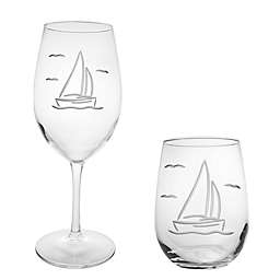Sailboat Wine Glass Collection