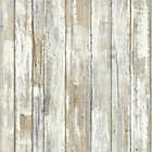 Alternate image 0 for Roommates &quot;Distressed Wood&quot; Peel & Stick Wall Décor in Neutral